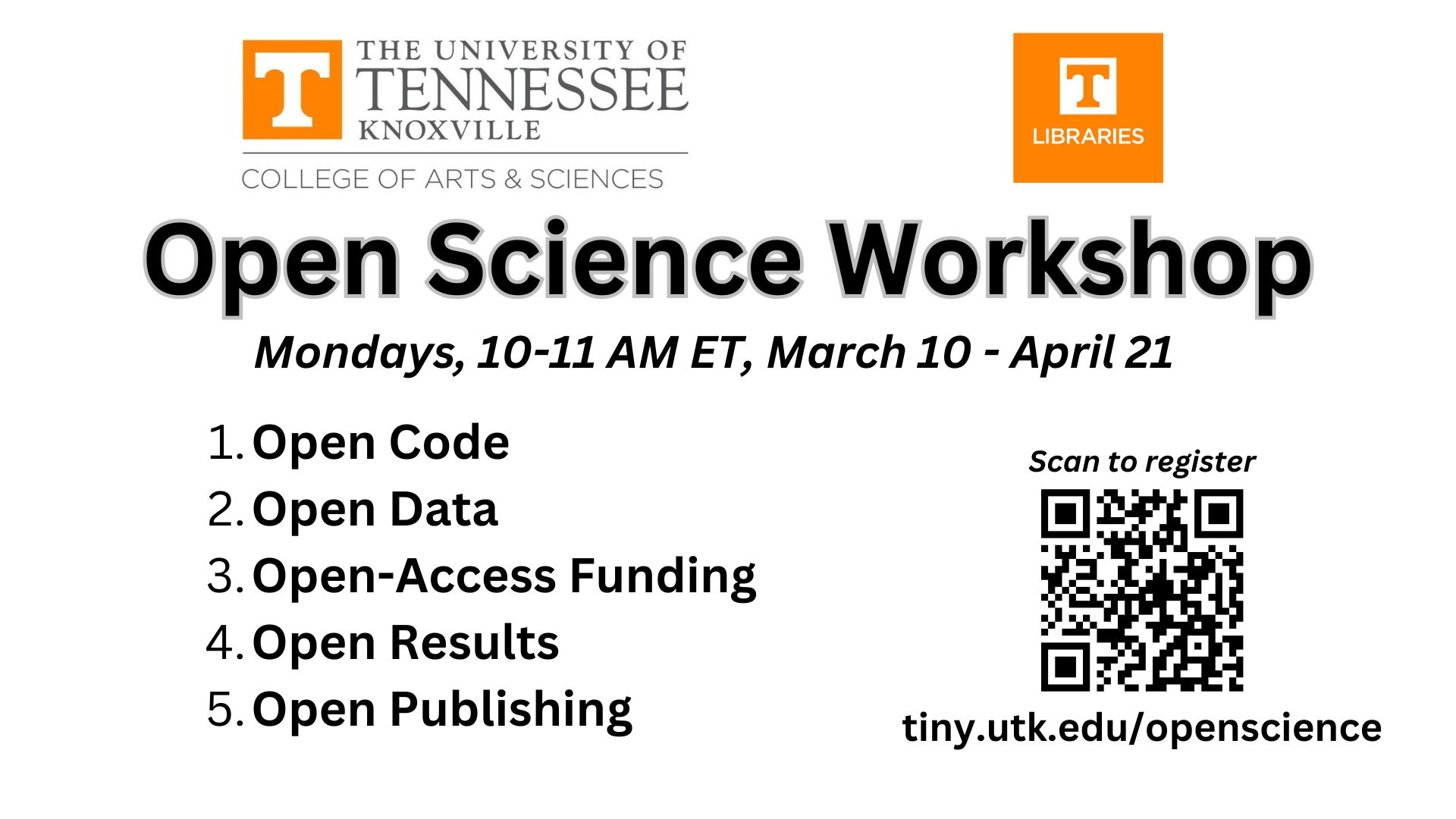 Open Science Workshop